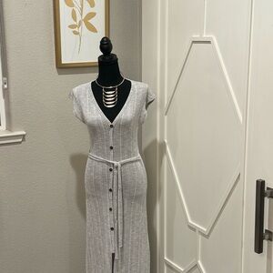 SOLD - Belted Tshirt Dress